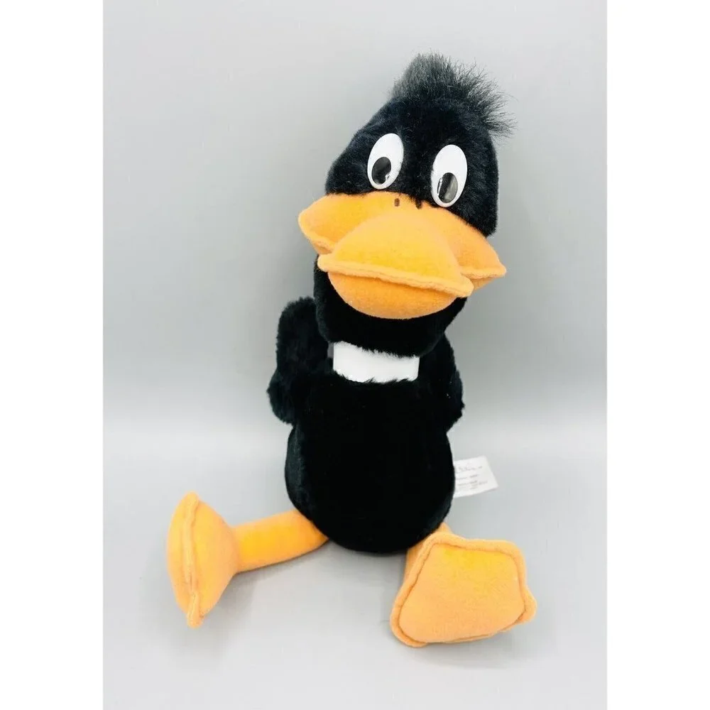 Daffy Duck Plush 12” Looney Tunes Stuffed Animal 24k 1993 Warner Bros